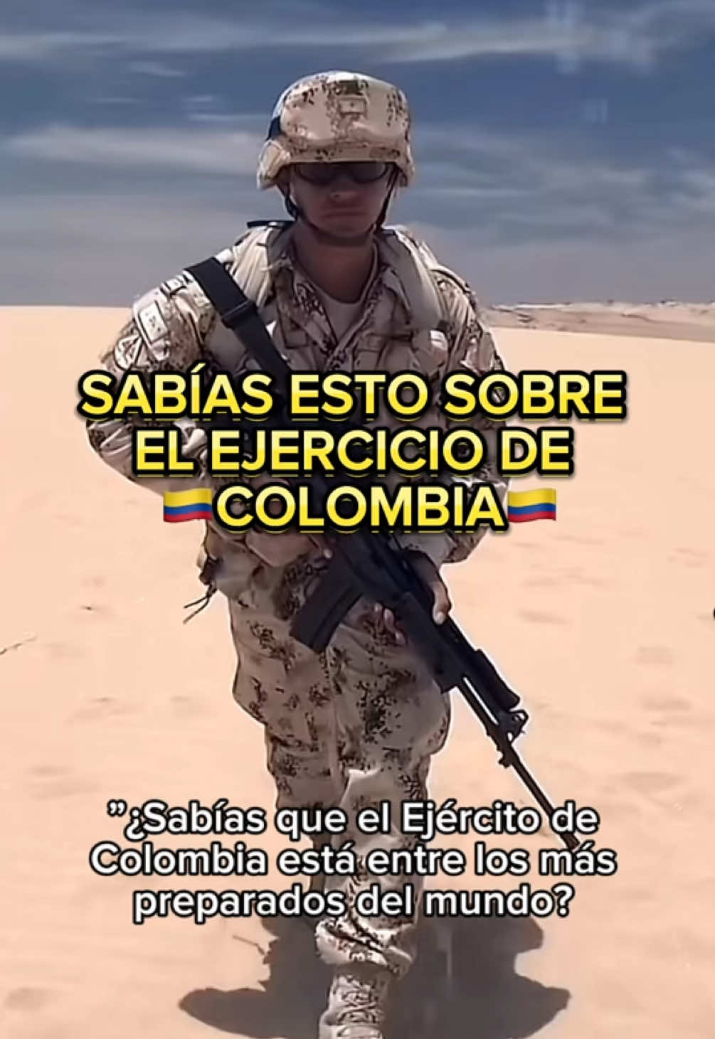 SABÍAS POR QUÉ EL EJÉRCITO DE COLLMBIA ES UNO DE LOS MEJORES DEL MUNDO #Militar #ejercitodecolombia #militarylife #legionetrangere #militaresdelmundo #armybts #hombres #mundo #parati 