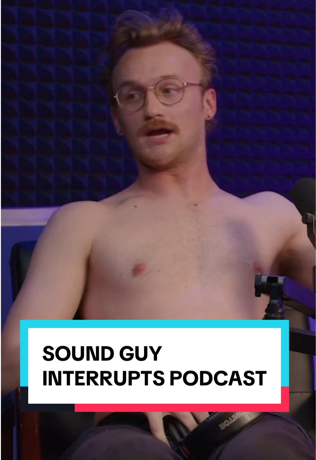 I don’t think this is a real sound guy? @Eli Coyote Mandel #comedypodcast #podcastclips #sketchcomedy #absurdhumor #soundengineer 