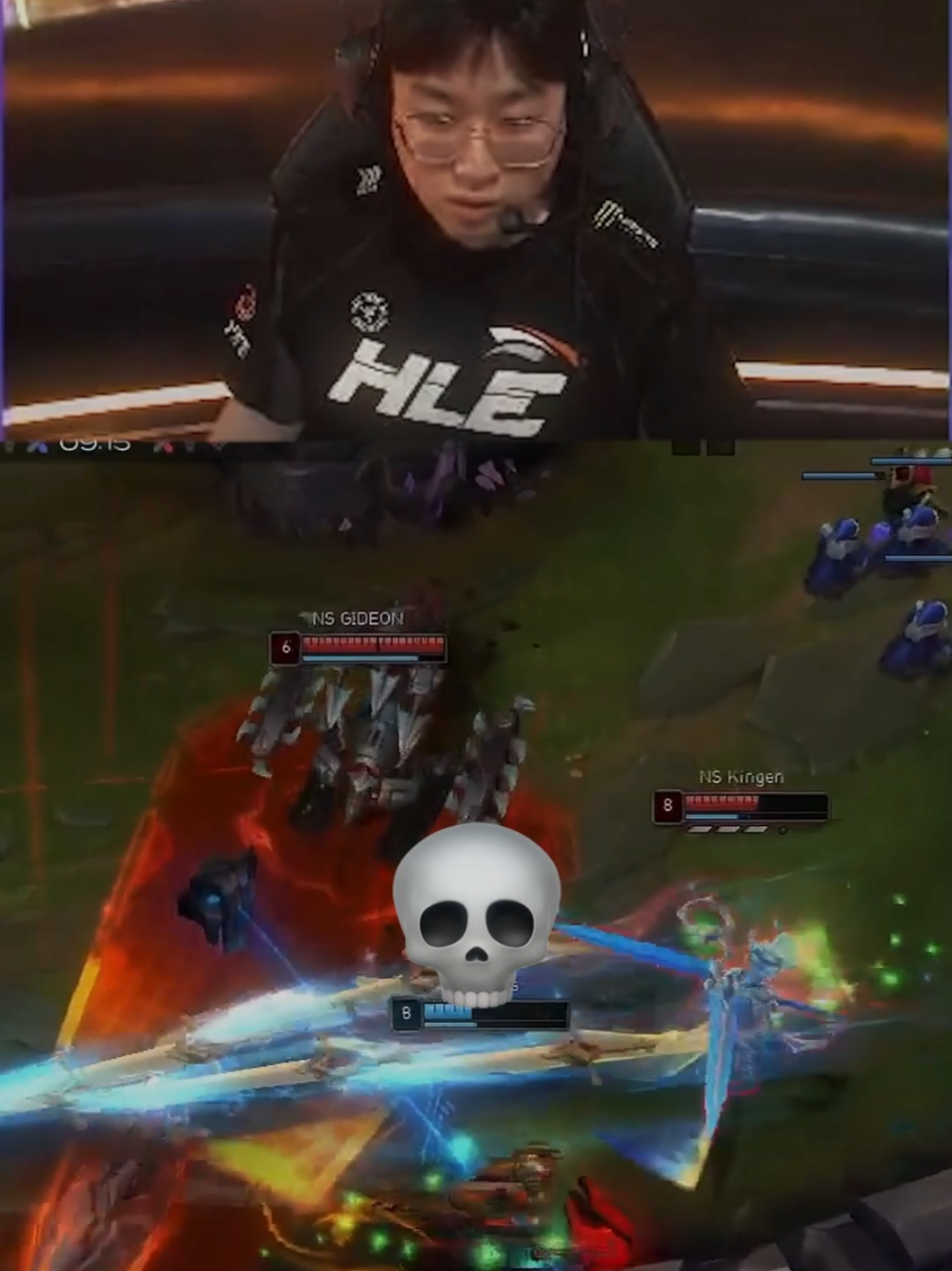 HLE ZEUS ☠️ #leagueoflegends #lolesports #lck #t1 #zeus