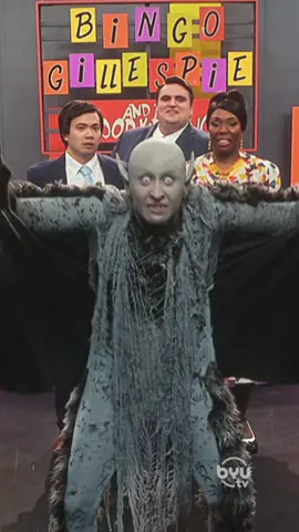 Bingo Gillespie and the Good Kid Gang....and Grimjaw Watch the rest of the sketch now on our YouTube channel #goodkid #grimjaw #hairspray #batboy #nosferatu #studioc #sketchcomedy #skit