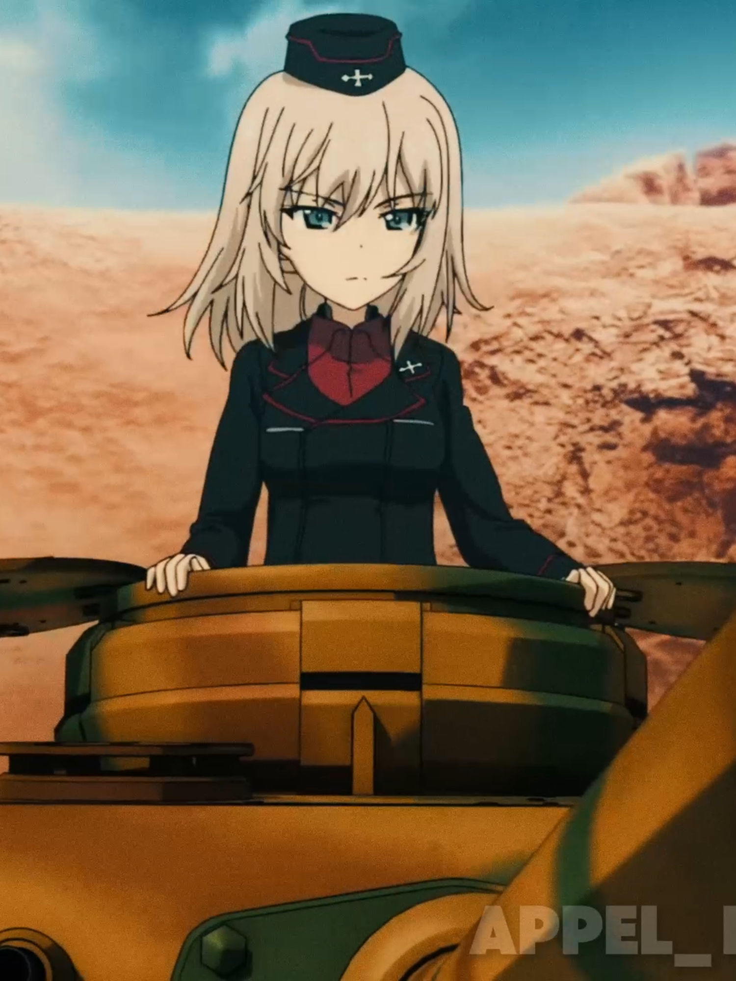 might be late for this trend #girlsundpanzer #gup #garupan #egypttrend #erikaitsumi #aliceshimada #darjeeling #animeedit #girlsundpanzeredit #stgloriana #kuromorimine