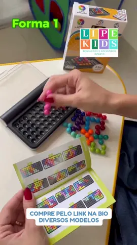 🧠💥 Preparado para desafiar o cérebro? Esse jogo com 120 desafios vai estimular o raciocínio, a concentração e a criatividade de crianças e adultos! 🎮 Com modos 2D e 3D, é o passatempo perfeito para brincar sozinho ou em família! 📦 Portátil, educativo e viciante — ideal para viagens e momentos de lazer! 👉 Acesse o link da bio e garanta agora esse super quebra-cabeça! #DesafioCerebral #JogosDeLógica #QuebraCabeçaInteligente #BrincarPensando #FamíliaQueBrincaUnida #LojaDeBrinquedosOnline #lipekids