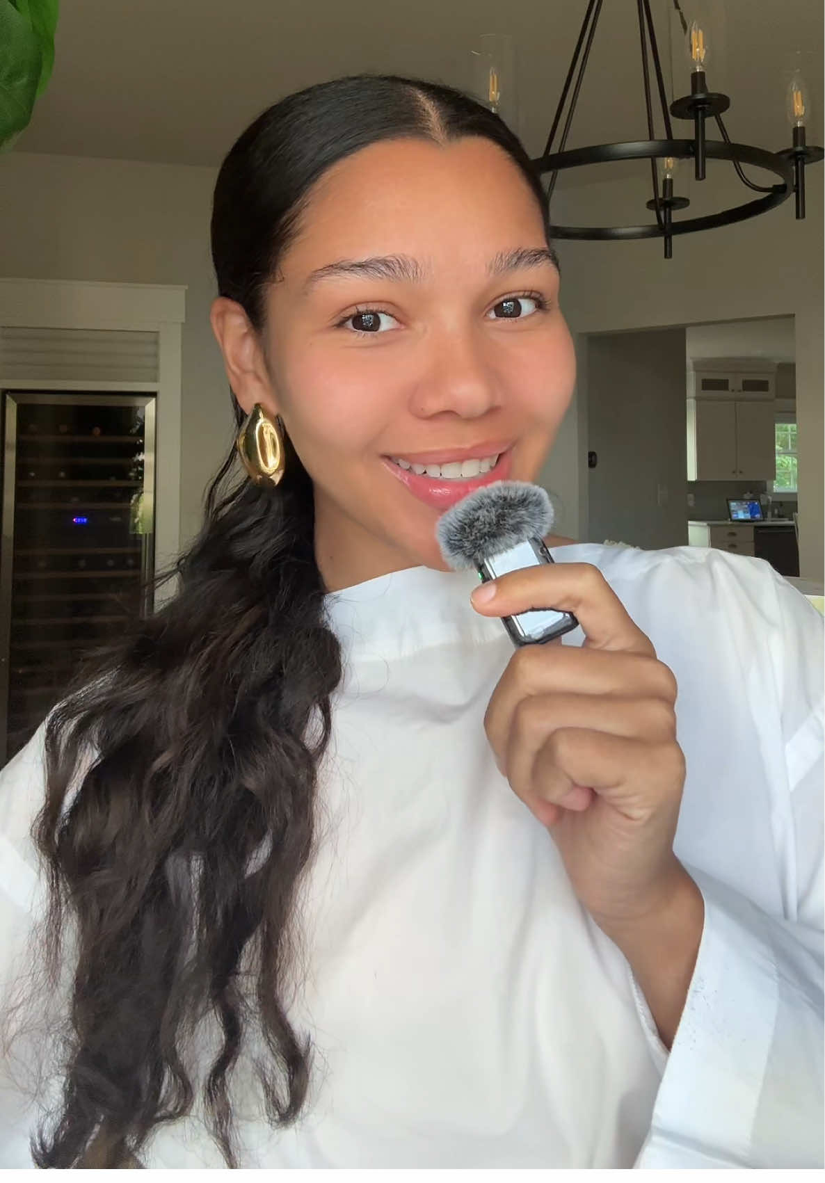 Is it constipation or a baby bump? The world may never know 😭🩵 #fyp #foryoupage #couples #Relationship #pregnant #pregnancy #pregnancyafterloss #pregnantlife #asmr #prhaul #luxury #unboxinghaul #unboxingvideo @Artipoppe @Dr.Jart+ North America @Drunk Elephant @Haus Labs by Lady Gaga @Nécessaire 