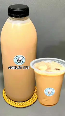 Resep minuman coklat 1 liter #idejualan #escoklat #minumankekinian #eskekinian #resep #aamsalman354 #minumanviral