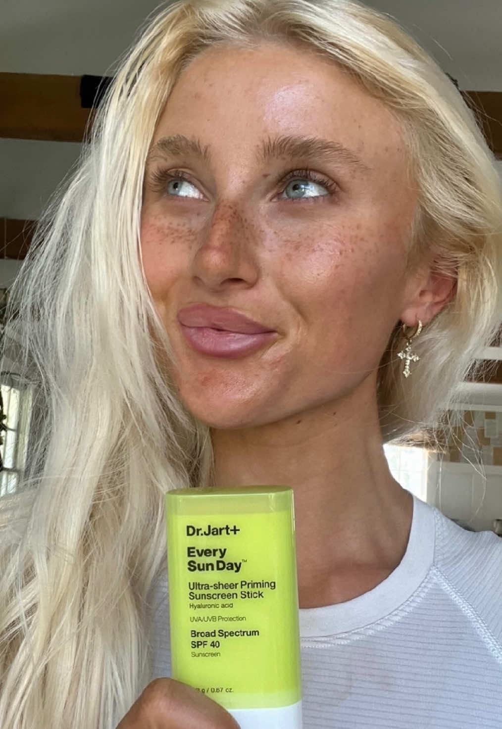 The only SPF you need on the go  - - - @Dr.Jart+ North America  - - Ultra - sheer Priming Sunscreen Stick - - #ad #drjartpartner #koreanskincare #koreansunscreen #sunscreen #spf 