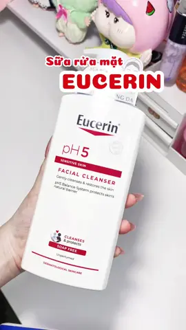 Sữa rửa mặt phù hợp cho da nhạy cảm @Eucerin Việt Nam #eucerin #xh #xuhuong #fyp #foryou #affiliatemarketing #capcut 