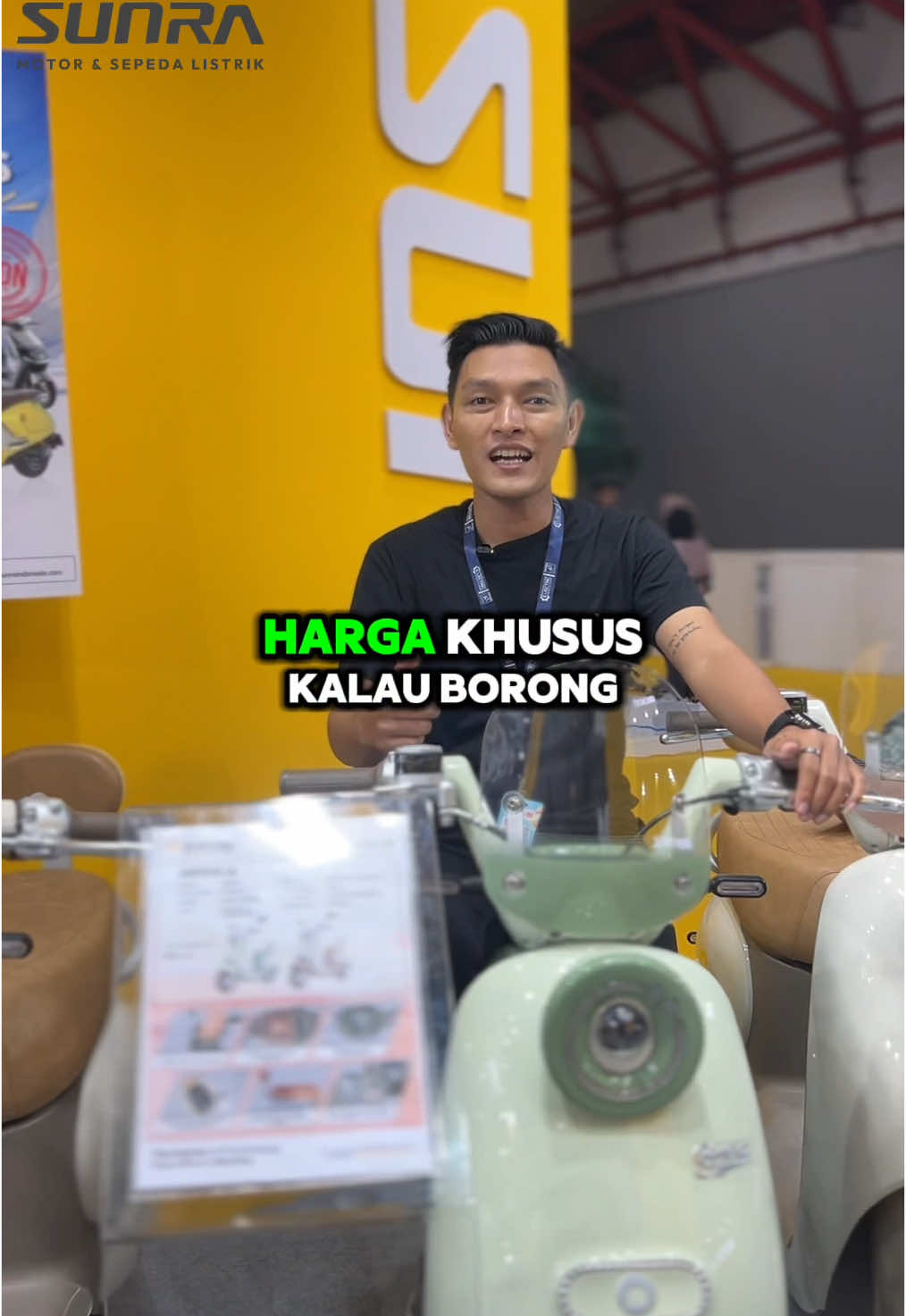 Yuk langsung aja datang ke booth sunra di @asiabike_show di #jiexpokemayoran 