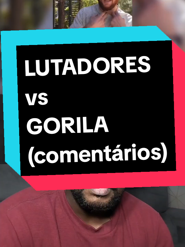 Eles dizem que 100 homens é exagero 😃😆 🦍🆚🏃🏻‍♂️
