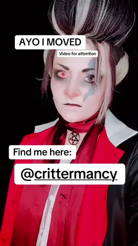 @crittermancy I miss you all come follow me at my new house