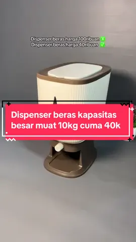 Wajib punya nih emak2 yang suka masak #dispenser #dispenserberas #dispenserberas10kg #tempatberas 