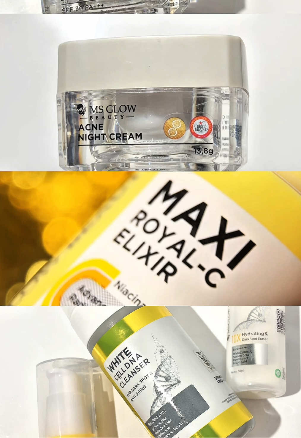 siapa yang mau punya kulit cerah & glowing jugaaa?? yuk pakai new package series dari MSGLOW BEAUTY😆🤍✨ #NewPackageSeries #MSGLOWBEAUTY #GlowingGrowingGiving #msglowskincare 