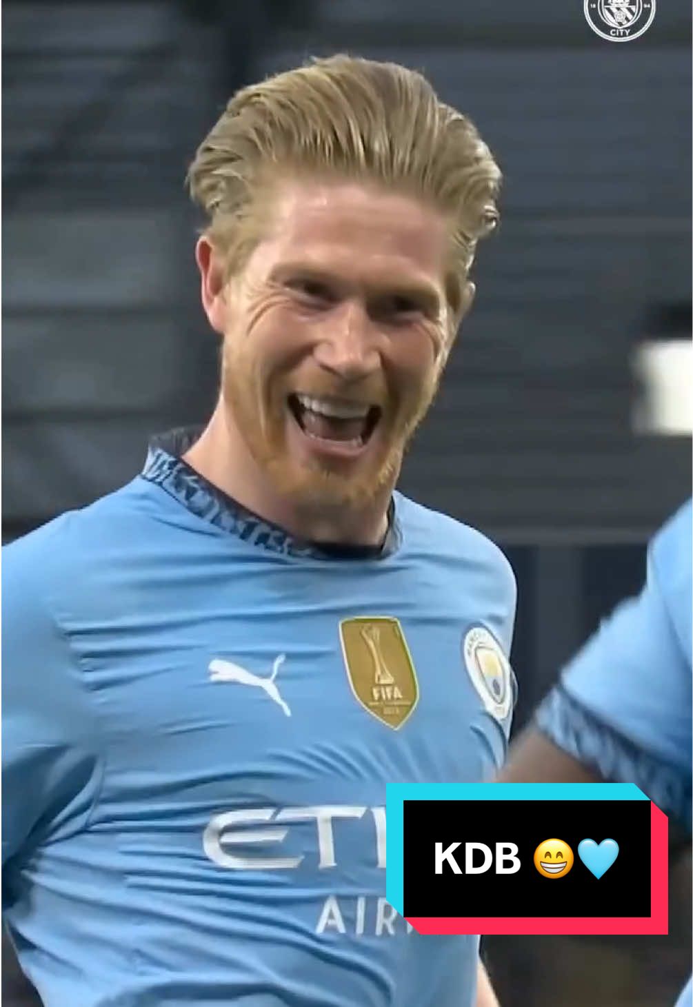 KDB scores the winner! 🤩🩵 #KevinDeBruyne #JeremyDoku #ManCity #PremierLeague #Football 