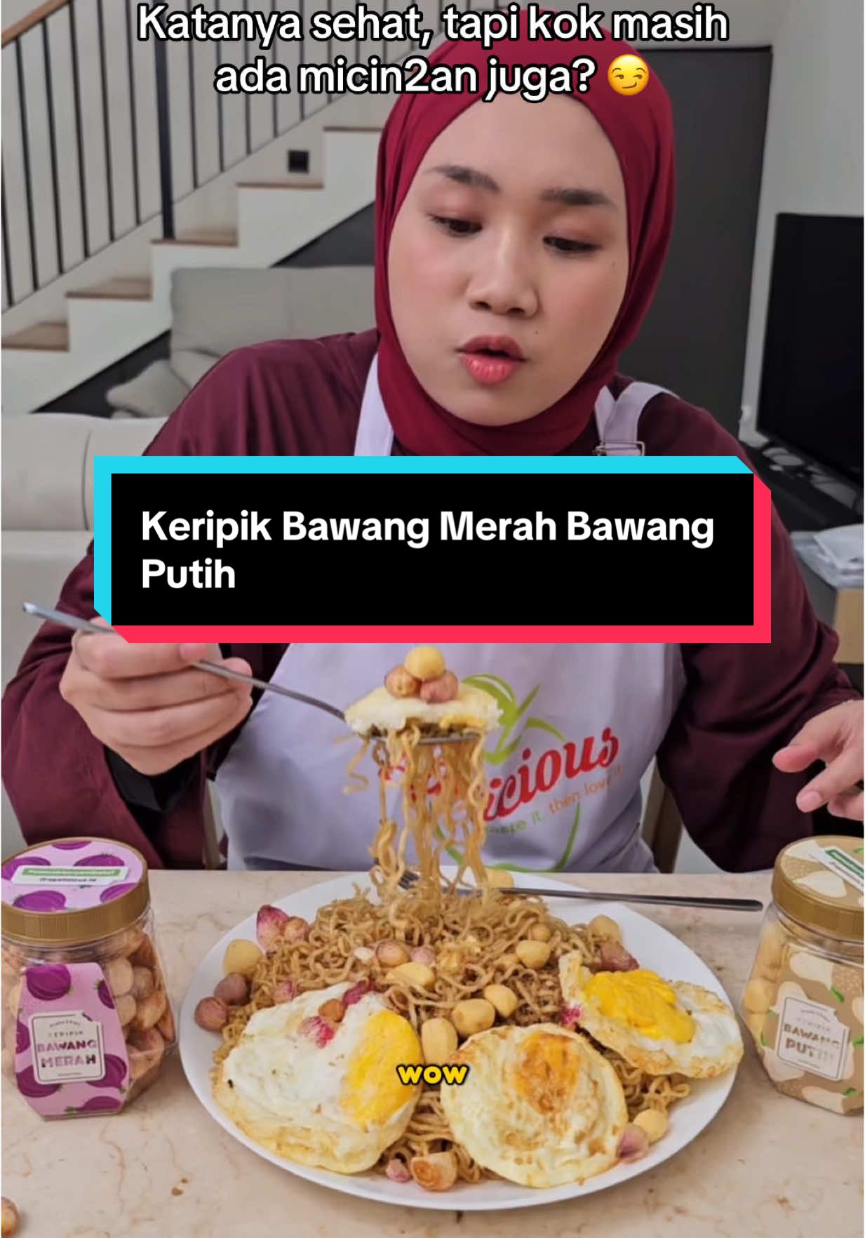Yang enak dilidah kadang gak enak buat badan. Eh tapi kalo ada yg enak dilidah dan baik buat badan, why not gk sih? #apelicious 