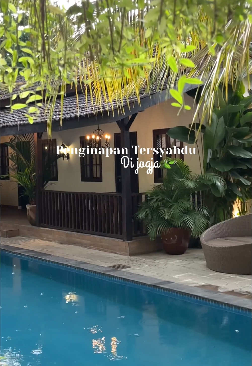 Syahdu banget! Cobain deh 🌸 #lacasa #penginapanjogja #hoteljogja #jogja #liburan #fyp 