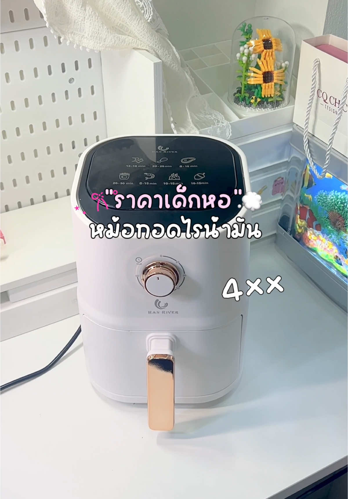 #หม้อทอดไร้น้ํามัน #cook #hanriverairfryer 