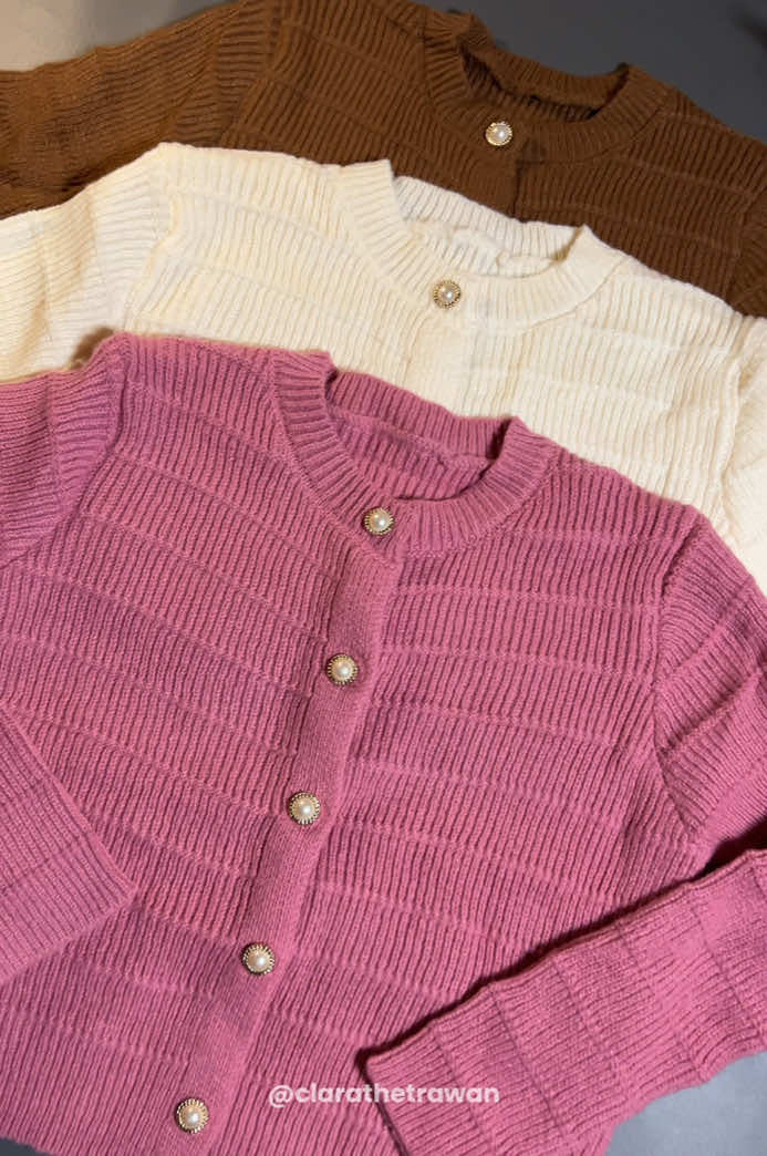 racun cardigan korean style lagii 🥹🌸 #cardigan #cardiganrajut #fashion #outfitinspo 