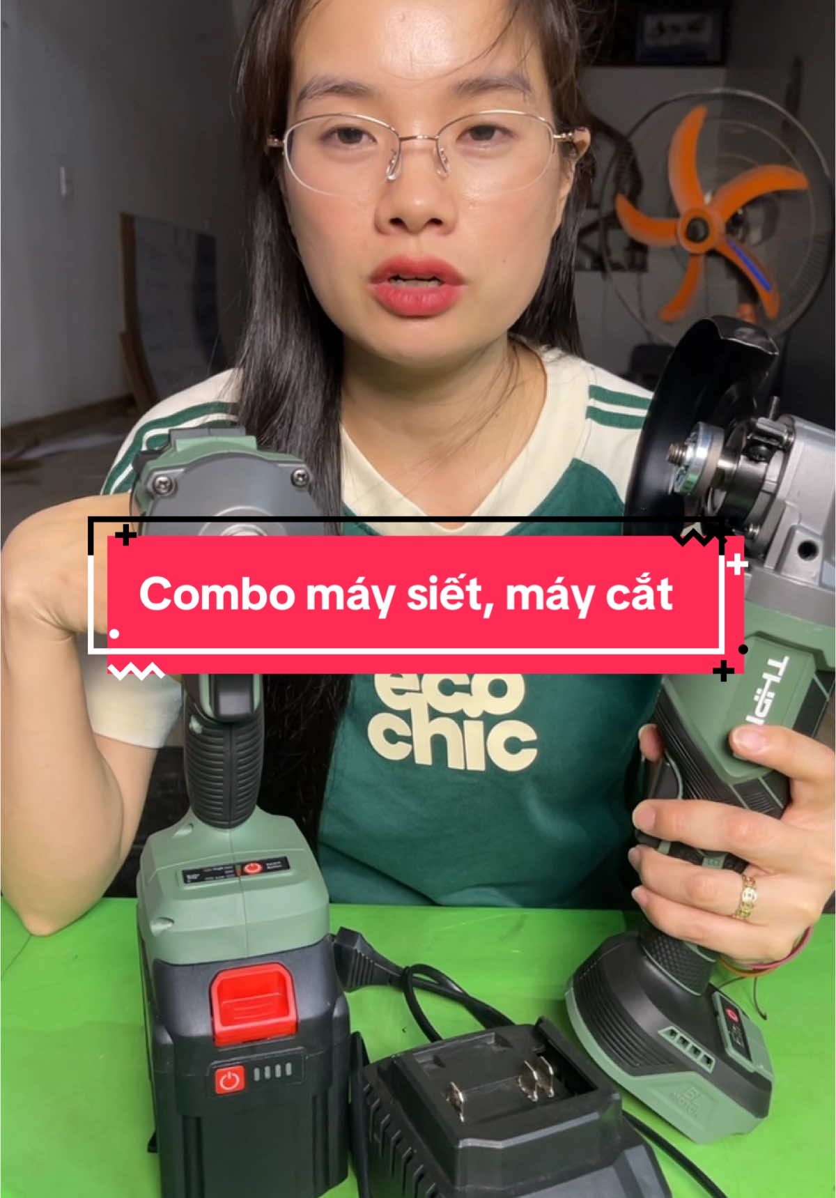 Mua máy siết tặng máy cắt Thpro #thanhmai92 #cokhi #sietbulong #sietbulongdungpin #thpro #maycat #pin 