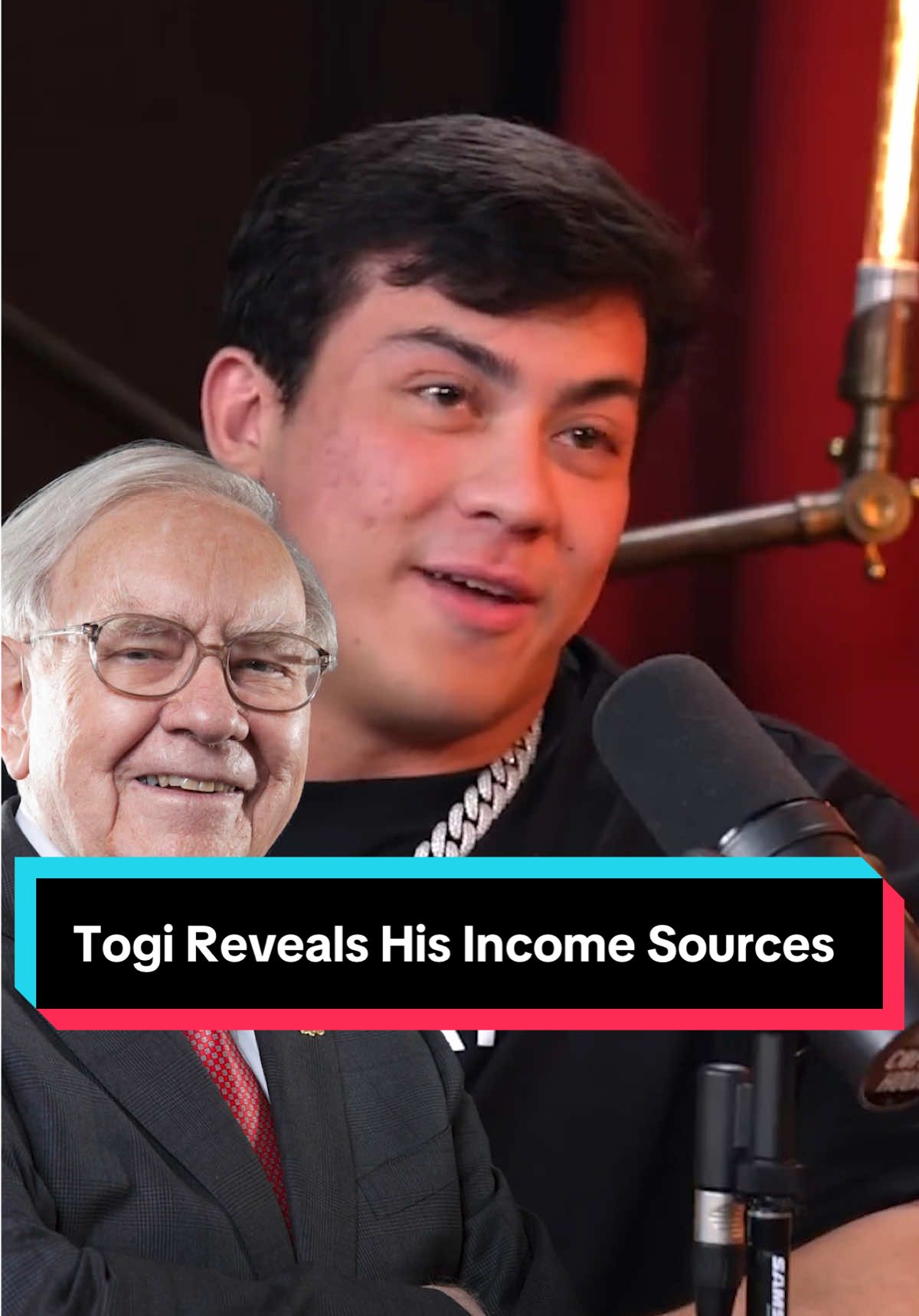 @TOGI Reveals His Income Sources #warrenbuffett #millionare #roi 