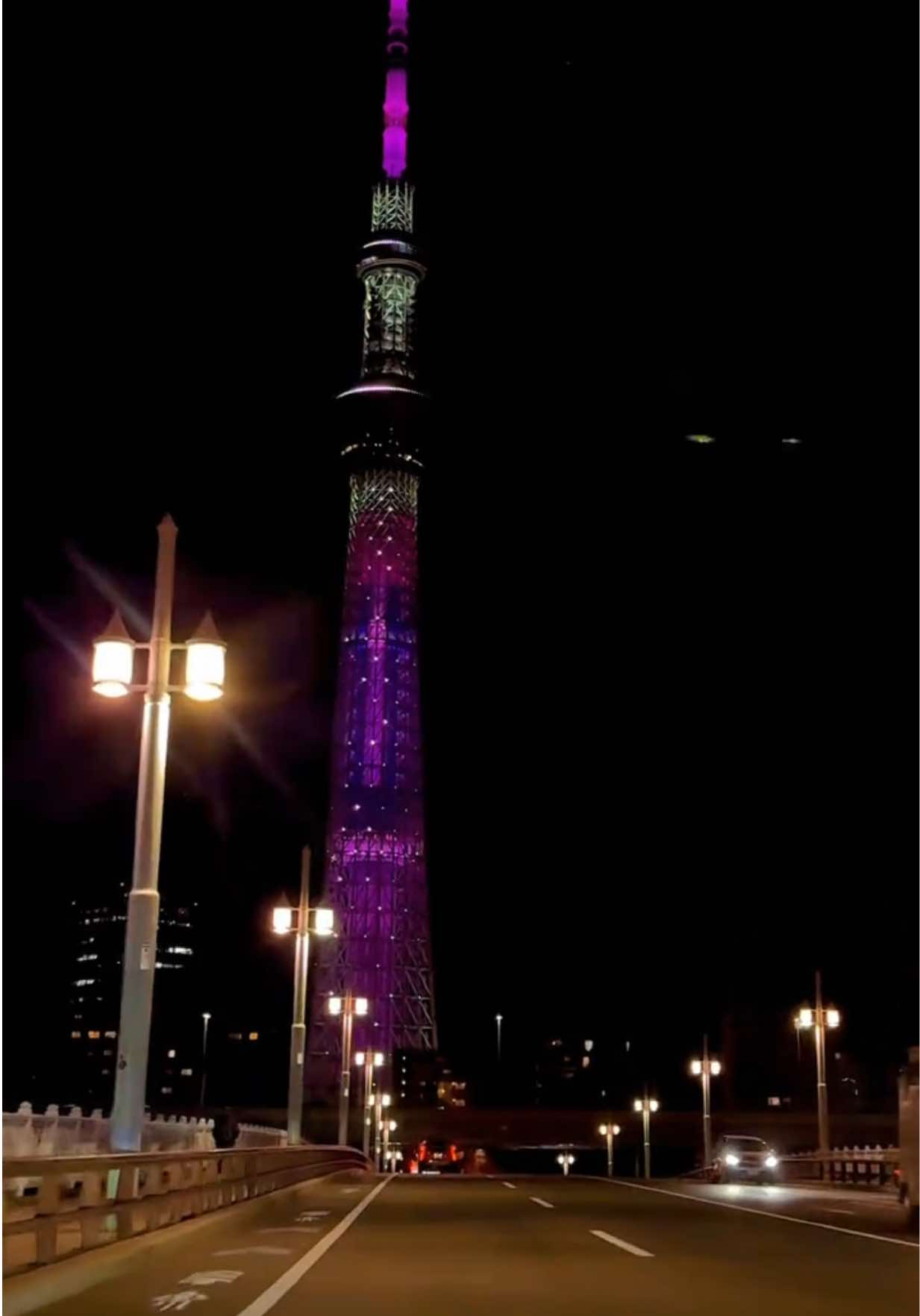 #ドライブ #roadtrip #japan #night #skytree #東京 