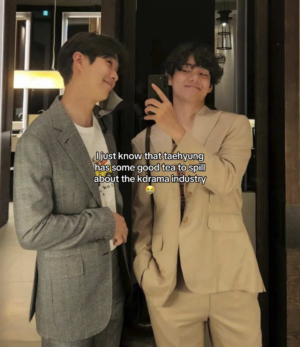 these aren’t even half of his actor/actress friends like I know a gossip session with him would go hard lmao #taehyung #kimtaehyung #v #foruyoupage #taehyungisaleaddancer 
