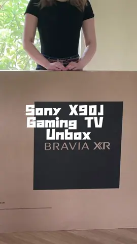 Unboxed the #Sony X90J 4K Gaming TV – full HDMI 2.1, 120Hz, low input lag, and it looks insane paired with the PS5. Is this still one of the best budget gaming TVs in 2025? Let’s find out! 🎮 Drop a like if you're a console gamer! #SonyX90J #GamingTV #TVUnboxing #PS5Ready #4K120Hz #HDMI21 #LowInputLag #ConsoleGaming #HomeSetup #UnboxTherapy #TechTok #GamingDisplay #SonyBravia