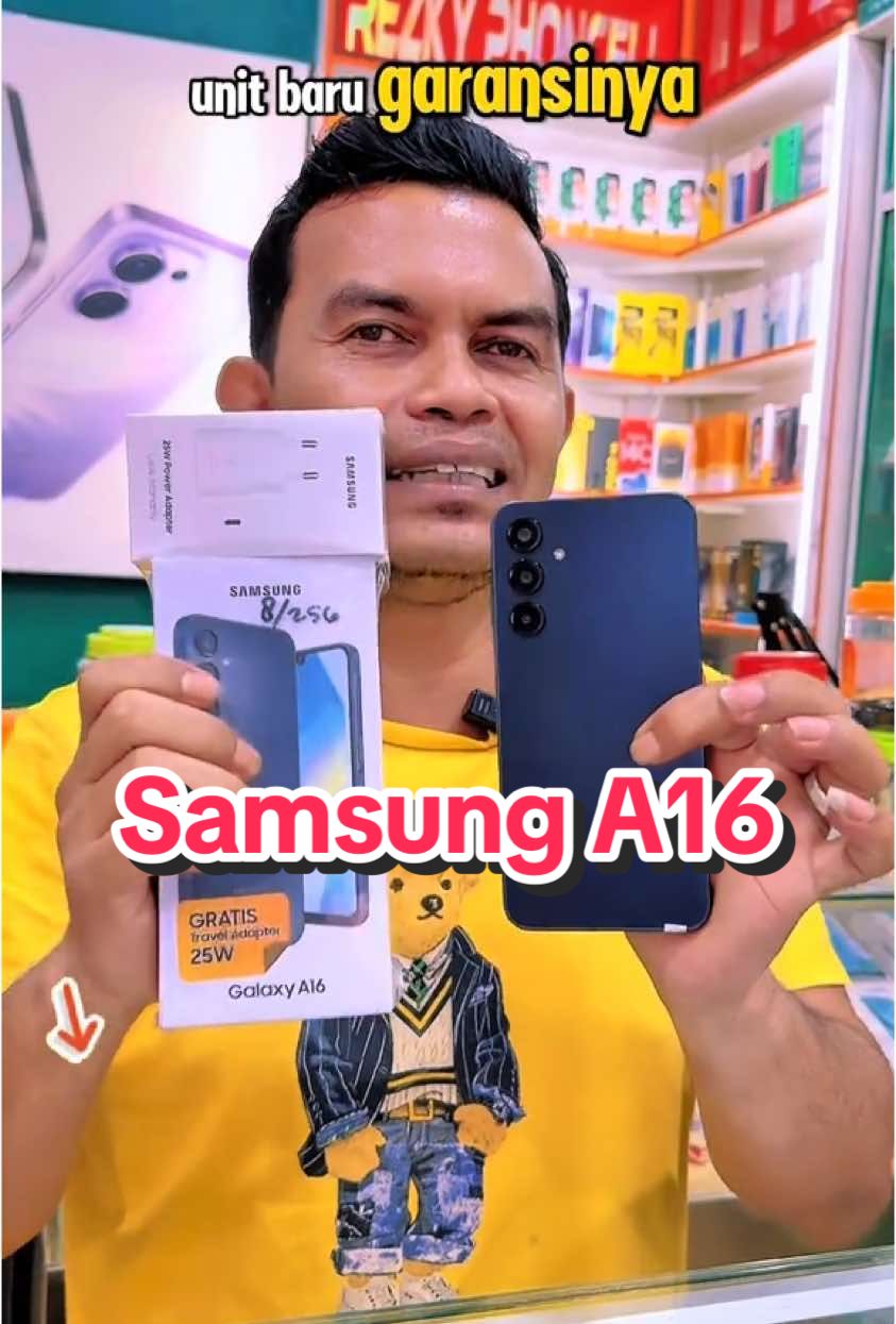 Promo Samsung A16 Garansi Resmi #samsunga16 #galaxya16 #samsunggalaxya16 #cuantanpabatas #wibgajian #belilokal #jumathemat 