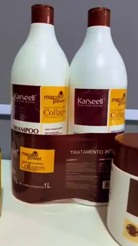 Cabelo bem Hidratado e brilhoso é só aqui !☺️🤩 KIT Karseell: Shampoo, condicionado, máscara e óleo.