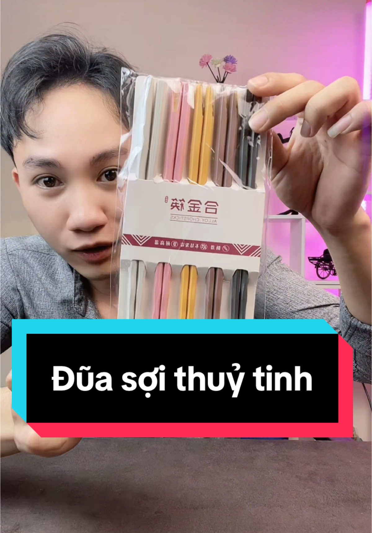 Đũa sợi thủy tinh hay là nhựa nhỉ? #review #chuot_bach_review1 #duasoithuytinh