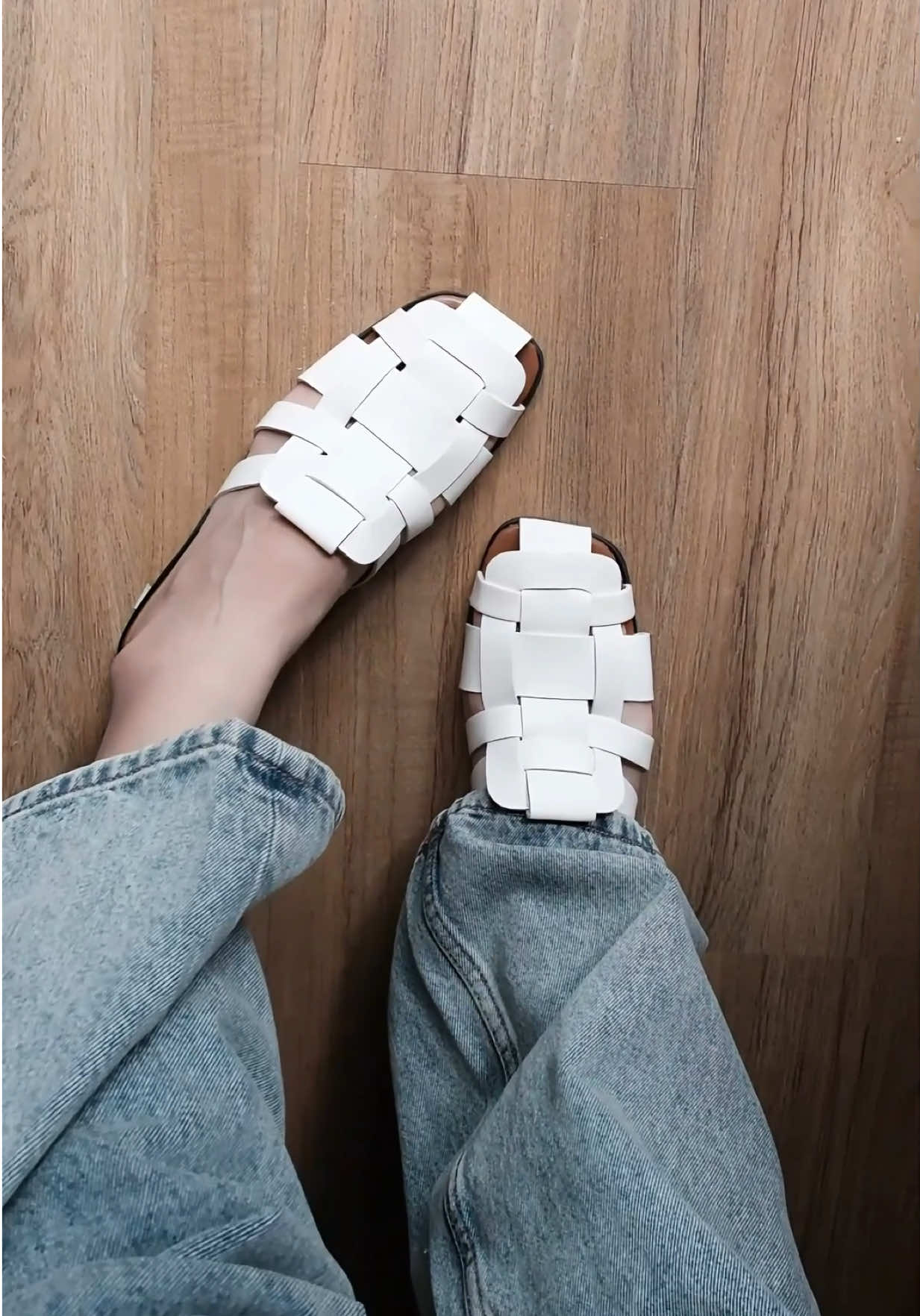 đôi dép dễ thương xĩu 💕 #review #reviewdo #dép #dépnữ #dépquaingang 