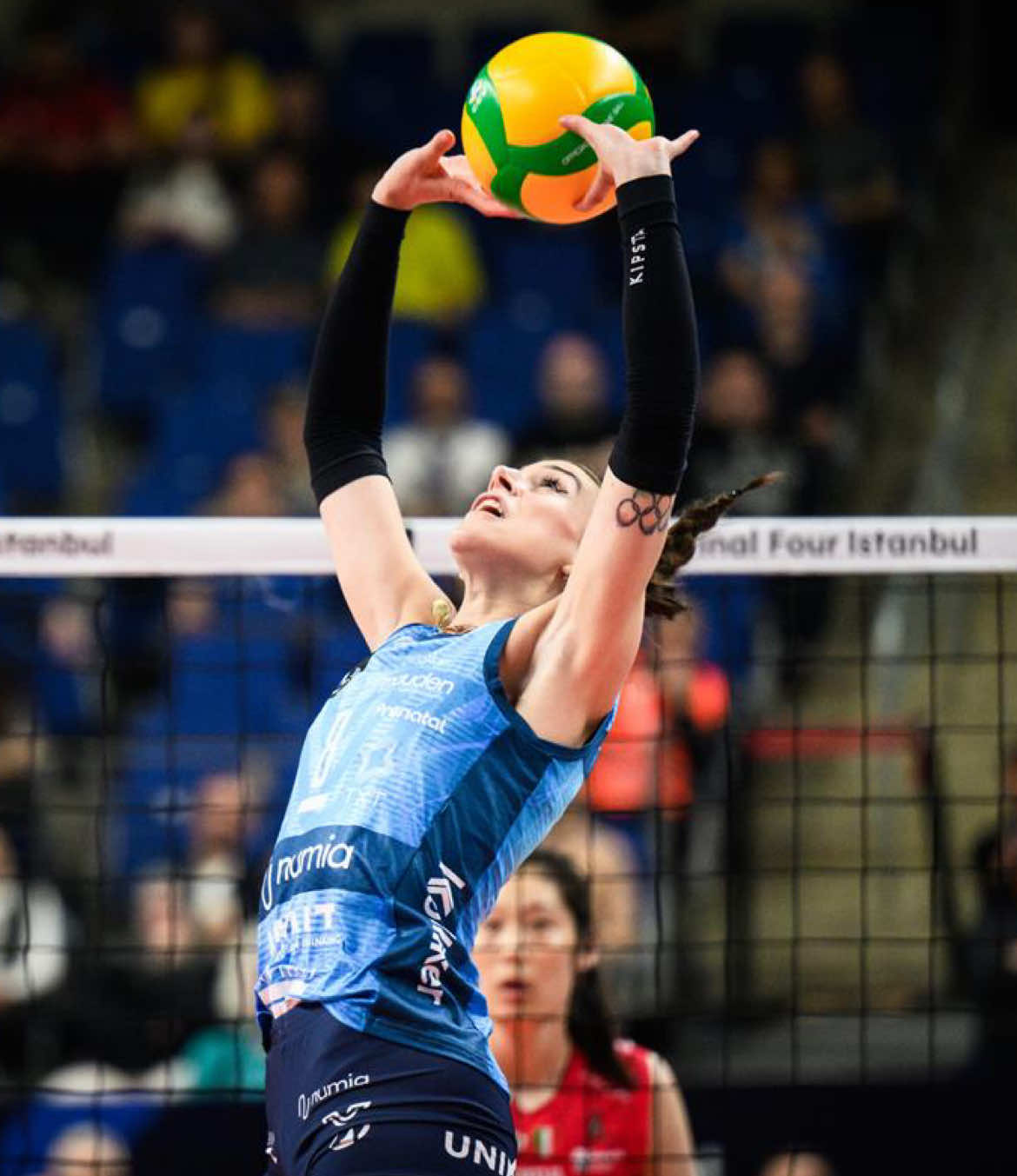 WHAAAT A RALLY 😱 🔴 Watch live @imocovolley 🆚 @Vero Volley  📺 Live on Dazn, SkySport and Eurovolley.tv 📽️ @CEV - European Volleyball  #FinalFourIstanbul #CLvolleyW 