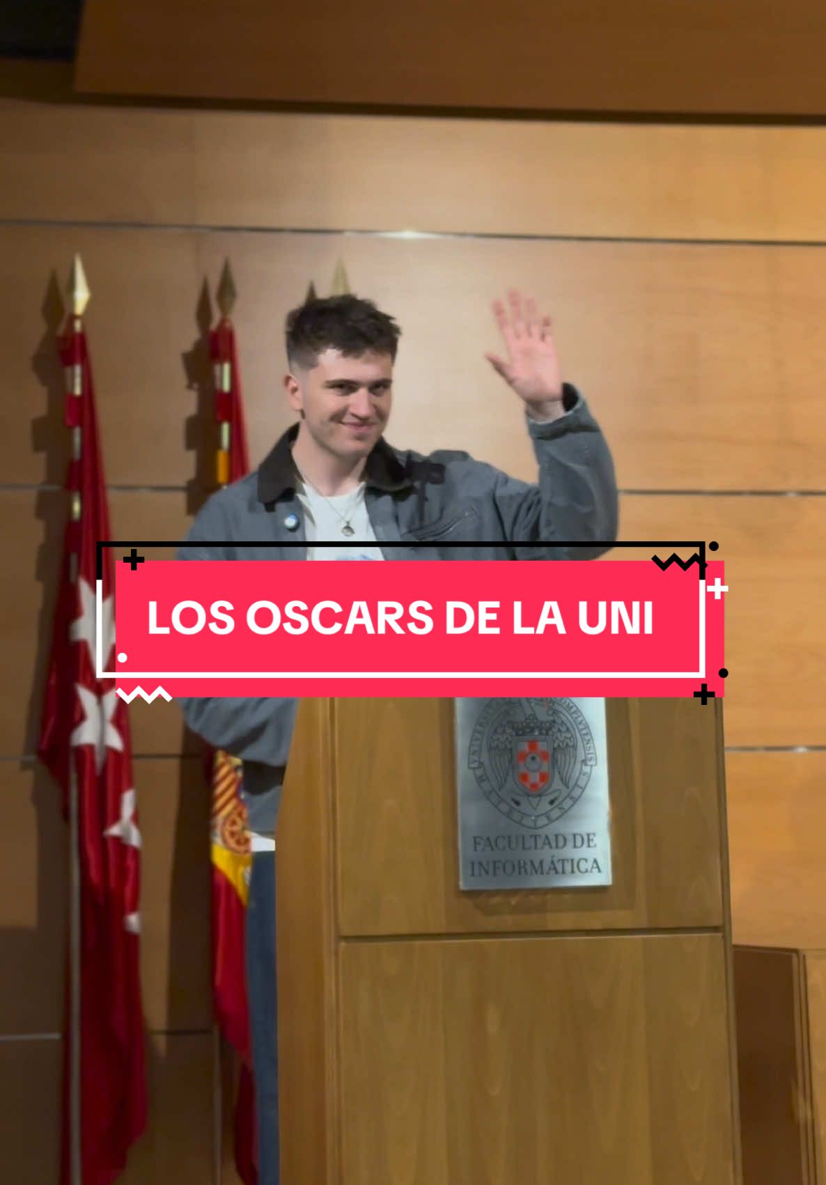 I EDICIÓN PREMIOS OSCRATCH ✨ Te esperamos el próximo martes 6 de mayo en la I Edición de los Oscratch, los premios dedicados a todos los integrantes de la vida universitaria en la Facultad. 🤩 Durante la gala daremos el ganador del sorteo del SPEEDRUN GEATUITO para reventar ese examen que tantos dolores de cabeza te está dando, así que no faltes ;) 🕒 La gala comenzará el martes 6 de mayo a las 15:00h de la tarde en el Salón de Actos y después tenemos after-party con DJs en directo, música, sangriada y un montón de sorpresas… 😉 Prohibido faltar, pasamos lista. #premios #uni #facultad #informatica #examenes #fiesta #ucm #universidad