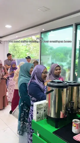Our coffee catering bts view! #coffeecatering #kopikatering #openhouse 