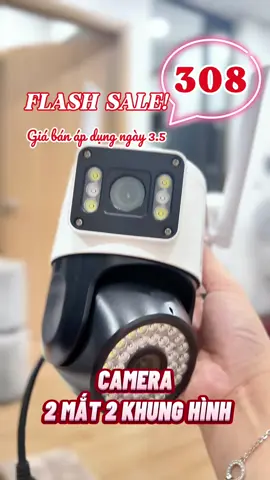 Camera wifi 2 mắt có màu đêm #xuhuongtiktok #xuhuong #thoameone #camera #cameragiamsat #camerangoaitroi #cameratrongnha #yoosee 