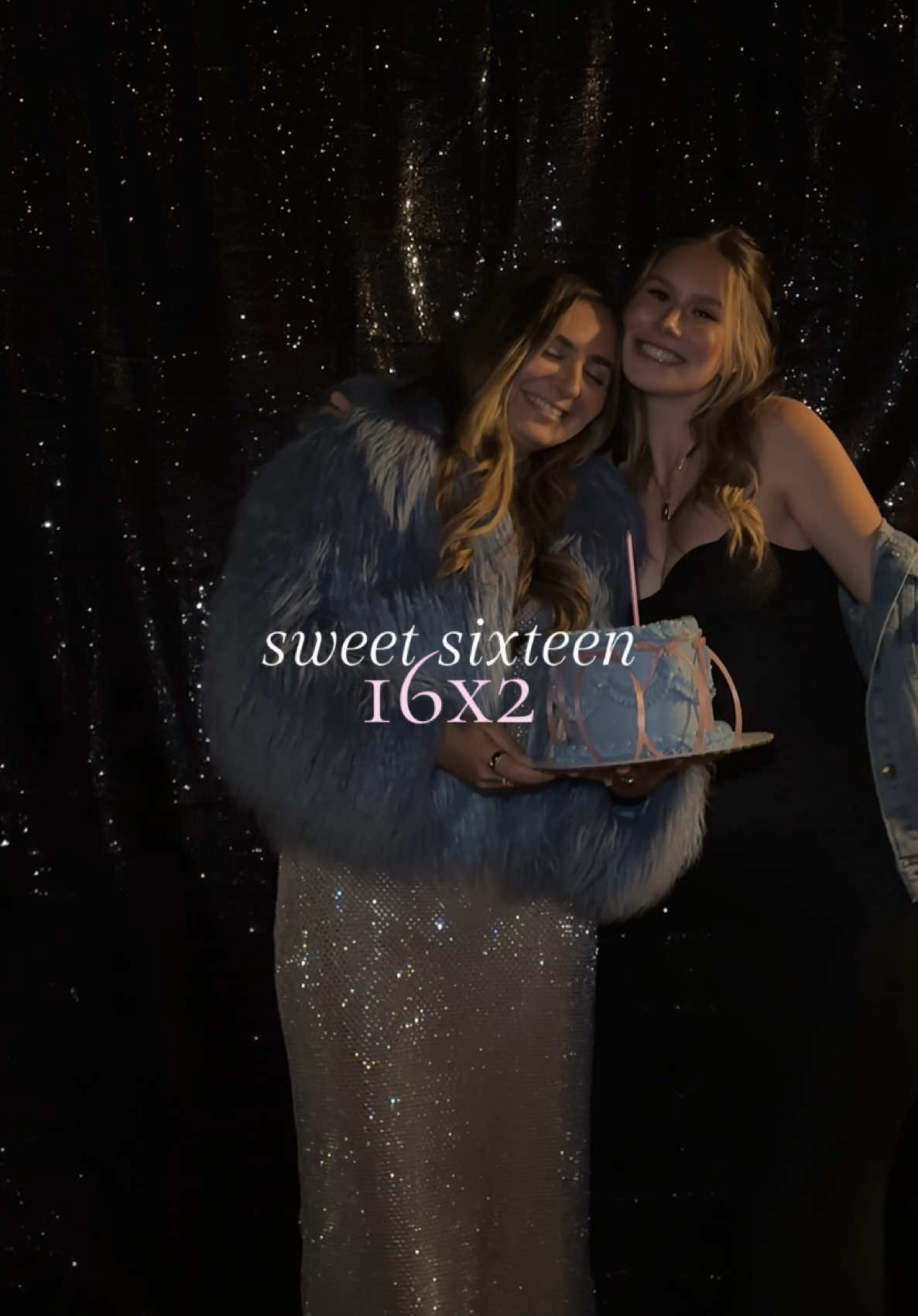 Happy sweet 16 (x2) to my bestie girl @Emma | toddler & doxie mom 🪩🖤🍸✨ this birthday theme was to diiiie for & she absolutely killed it. So thankful for this sweet;) friend of mine! I’d celebrate you ANYDAY 🫶🏼 #sweet16x2 #sweet16party #birthdaythemes #32yearoldpartythemes #momsnightout #foreveryoung 