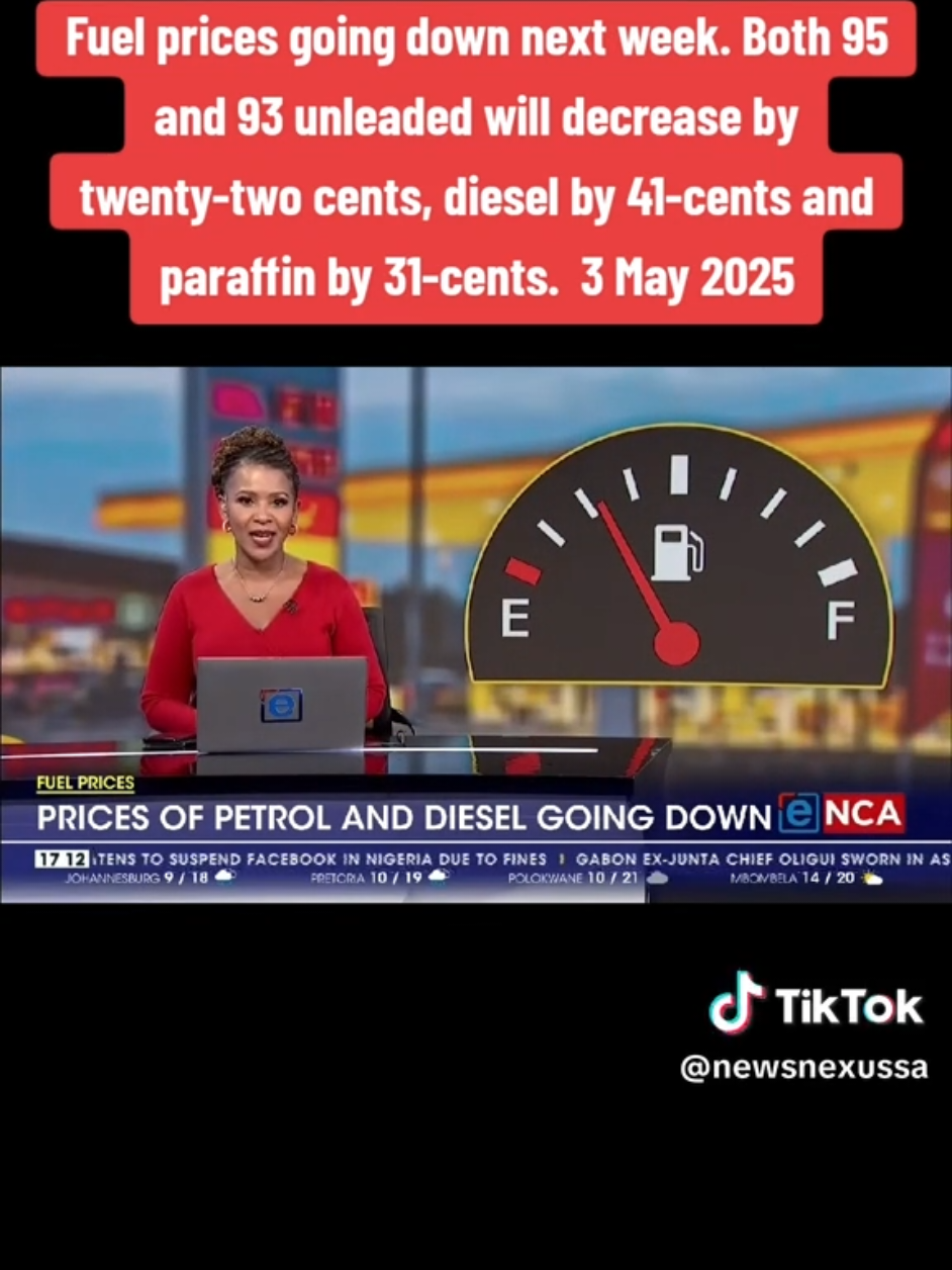 Today Latest News Update latest #petrol #fuel #prices #vat #vehicles #motor #engin #news #today #update #southafrica #video #video #trendingvideo #latest #2025 #fyp #foryoupage #incaseyoumissedit #incaseyoudidntknow #tarriff #tax #war #tariffwars #fire #tokai #southafrica #found #body #capetown #china #russia #america #recent #upload #searchengine #insight #creator #creatorsearchinsights 