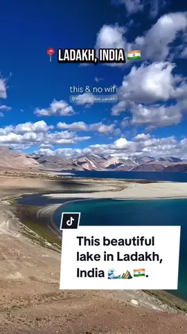 The beautiful Pangong lake of 📍Ladakh, India 🌊⛰️🇮🇳. Credit: Photographsbyashish /instagram #india #indian #ladakh #ladakhi #lake #indiatravel #pangonglake #indiaitinerary  #incredibleindia #mountains #himalayas #prettyindia #tiktok #explorepage #fyp