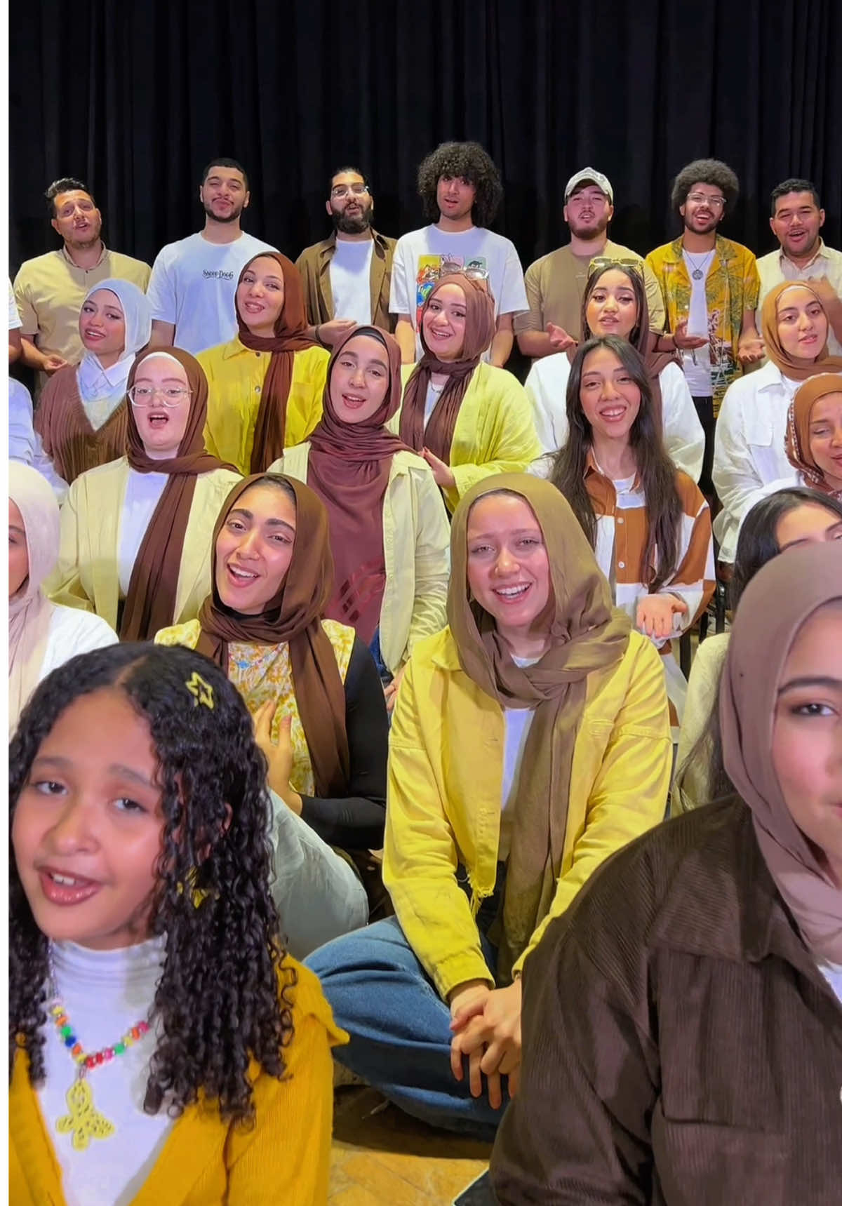 فستانك الأبيض🤍 #كورال_اون #oun_choir 