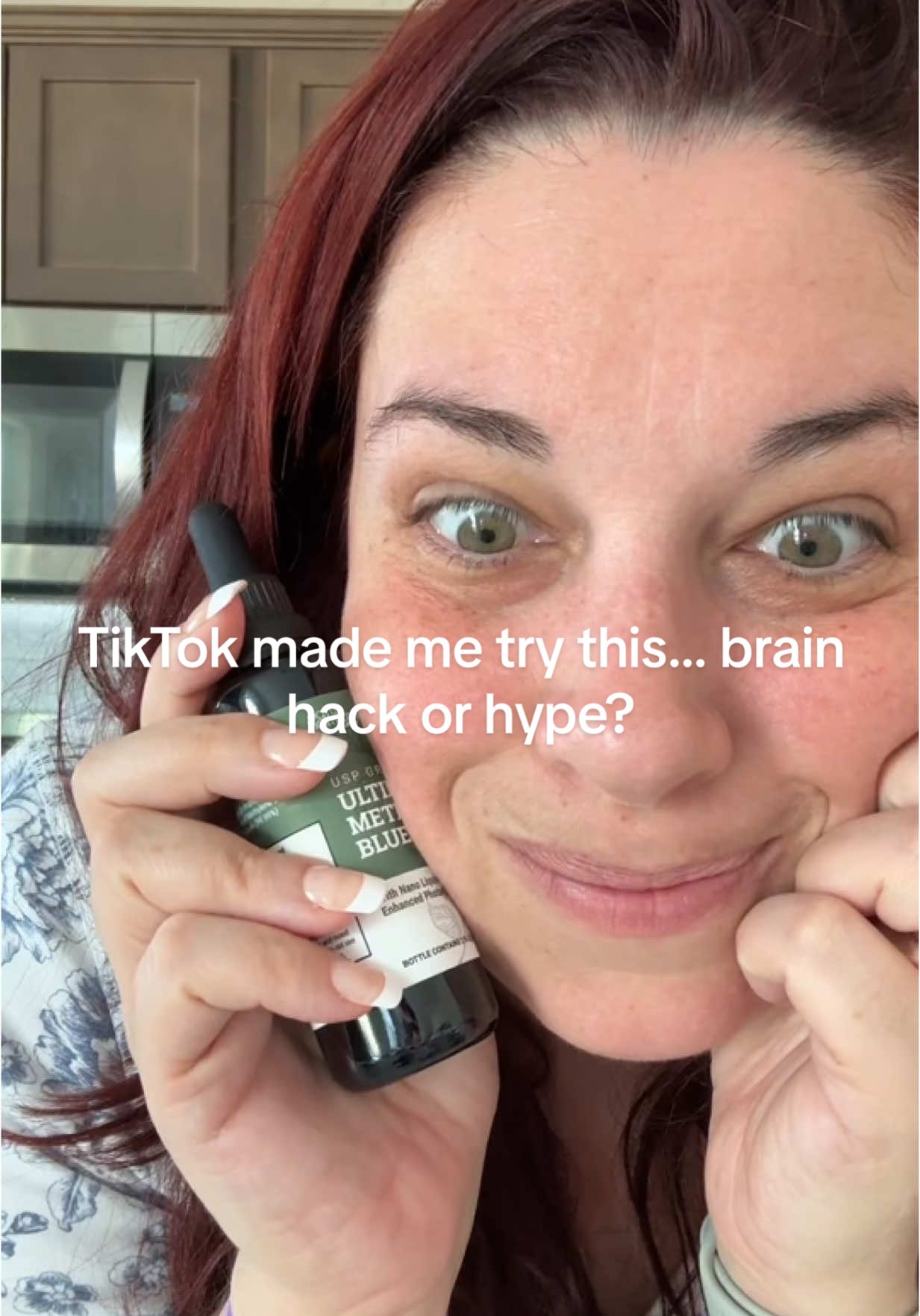 I saw this all over my FYP so I had to try it—methylene blue. Supposed to help with brain fog, focus, and energy. I’m testing it out for a few days and I’ll be back with an honest review. No fluff, just facts. #tiktokmademetryit #methyleneblue #brainfog #focusboost #biohacking #experimentwithme #honestreview #tiktokshopfinds