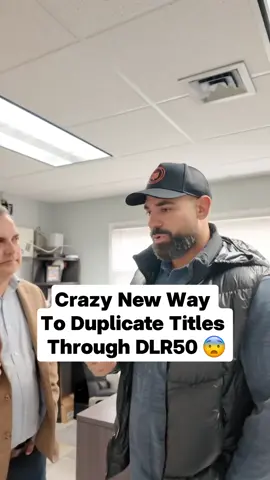 Guys, DLR50 has an insane way to duplicate titles as long as you do this... #DLR50 @DLRdmv 