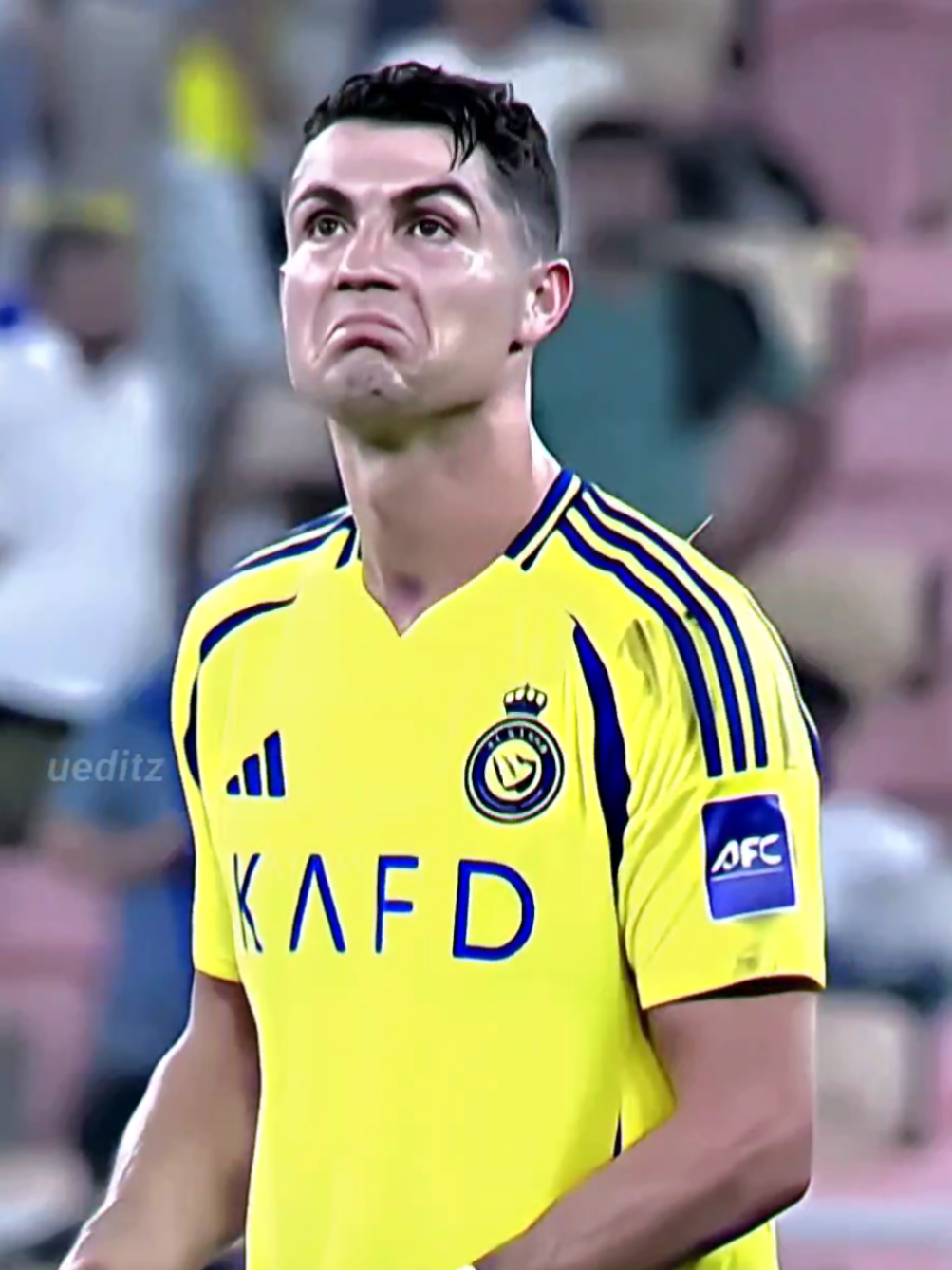 HE DESERVES BETTER ENDING😑 RONALDO SAD😞 AL NASSR LOST IN SEMI FINAL 💔 . . . . #cr7 #viral_video #alnassr #ronaldo #ronaldo7 #viral_video #tranding #cr7goat🐐 #ronaldogoat🐐🇵🇹 #alnassrfc💛💙 #viraltrend #footballtiktok #alnassrvskawasaki 