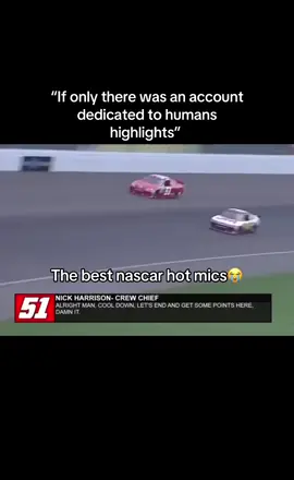 The best nascar hot mics😭#redbull #extreme #nascar #racing #cars #speed #mad 