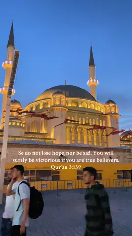 Trust in Allah’s promise.