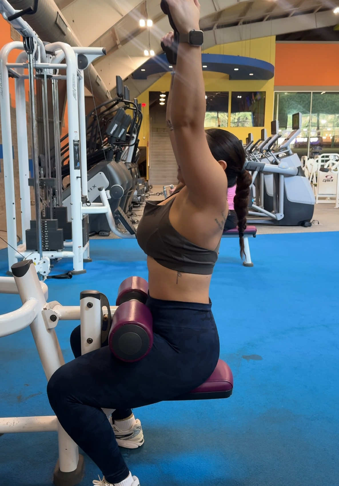 oh I feel GOODTTTT #GymTok #gymgirl #FitTok #GymLife #gymgirl #musclemami 