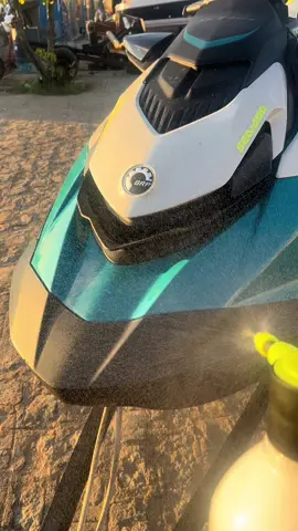 Jetski Seadoo #asmr #boat #clean #marina #asmrvideo #nautica #jetski #cleaning 