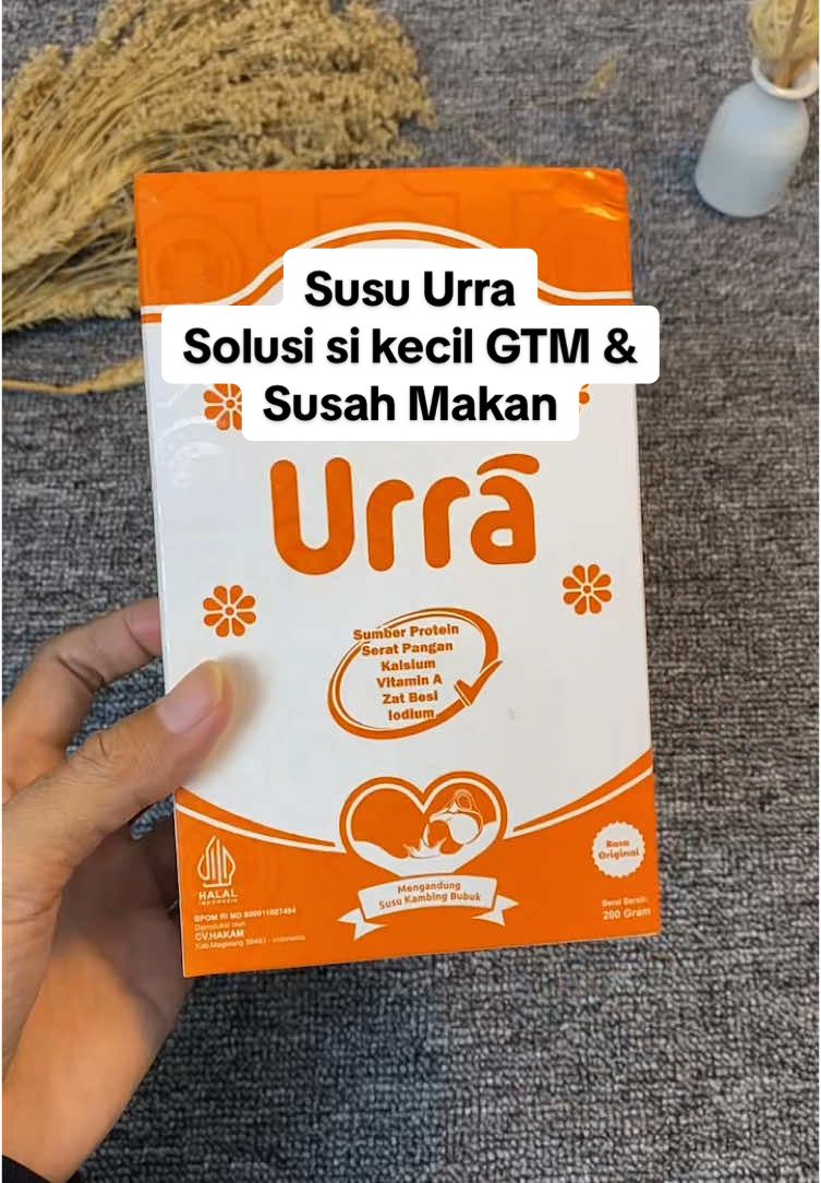 Susu Urra original solusi buat anak yang susah makan & GTM  #urra #susuurra #susuetawa #susukambing #fypage 