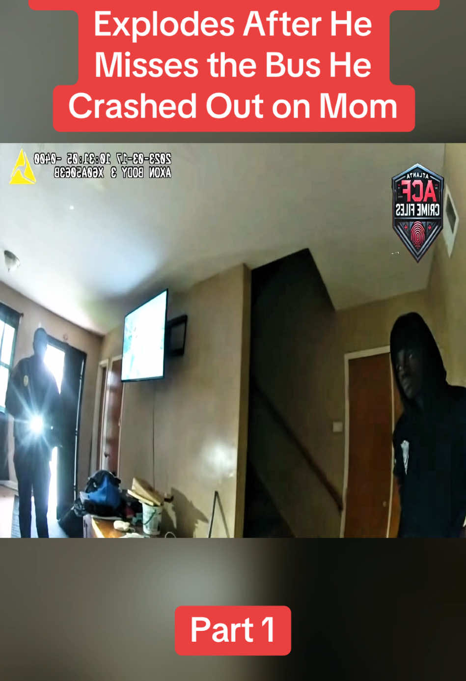 Mother-Teen Son Drama Explodes After He Misses the Bus He Crashed Out on Mom #cops #copsoftiktok 