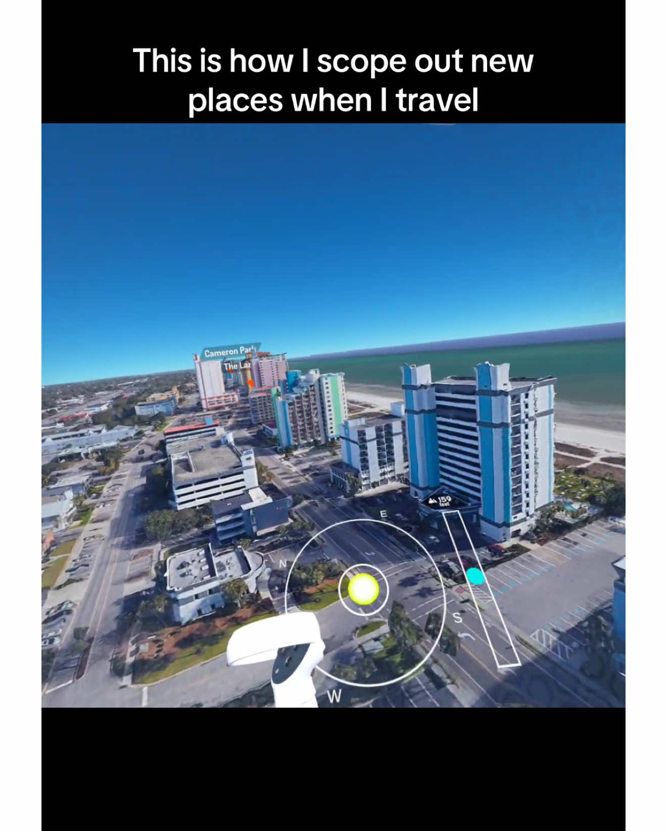 Vr headsets are the future.  I had to show you guys this app.  #oculus #vr #virtualreality 