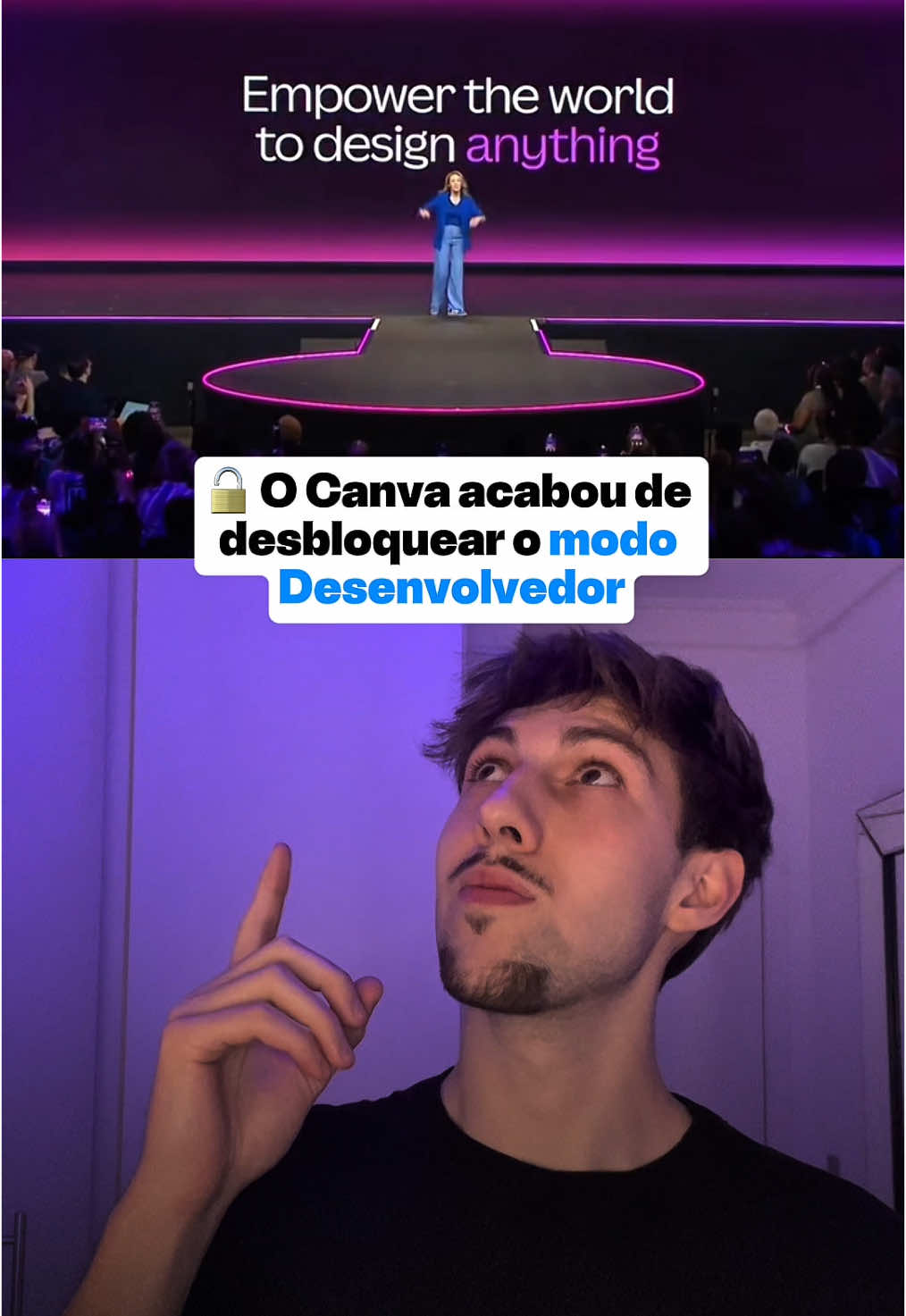 O Canva acaba de entrar oficialmente no jogo dos desenvolvedores. Agora, você não precisa mais saber programar pra criar sites, aplicativos e experiências interativas. Basta escrever o que você quer, e o Canva Code transforma seu texto em uma interface funcional e editável – tudo dentro do ambiente visual do Canva que você já conhece. Isso muda tudo. Porque a barreira entre criatividade e execução acabou de cair. O que antes você precisava contratar um time técnico, agora você faz com alguns prompts e cliques. 💥 Criatividade virou código. E código virou visual. O que você vai criar com isso? #InteligenciaArtificial #canvadesign #canvahacks #canvatutorial #chatgpthack #ia #inteligenciaartificial? #futurodigital 