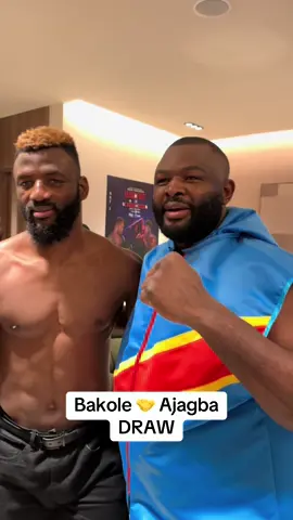 The two African giants battled to a draw and made peace backstage 🤝🙏 #canelo #caneloscull #riyadhseason #saulalvarez #martinbakole #congo #nigeria 