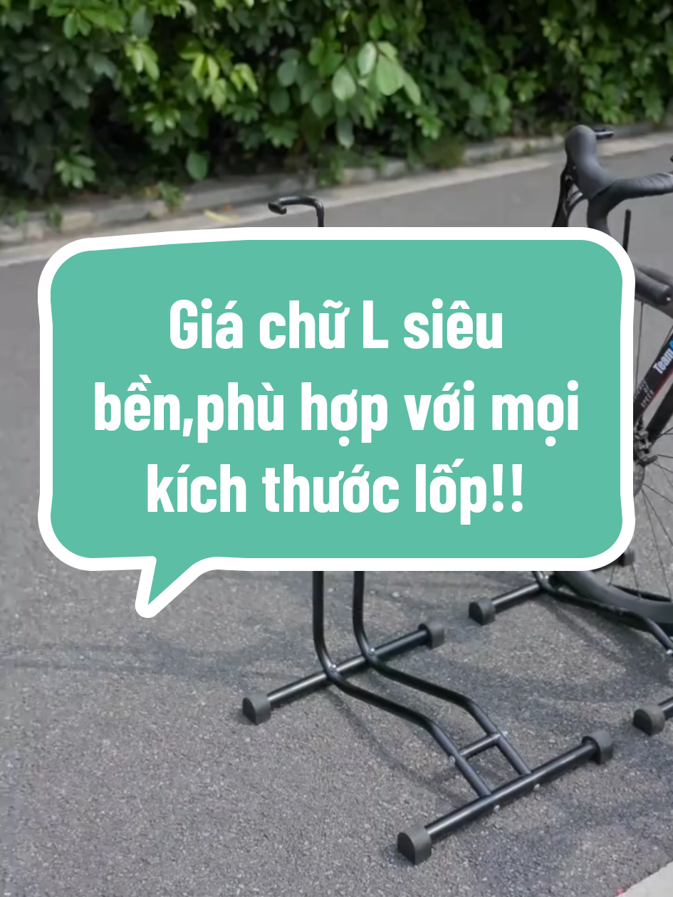 Giá chữ L siêu bền,phù hợp với mọi kích thước lốp!!!!! #xedap #thinhhanh #fixgear #mtb 